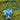 Kandi Keychain Necklace - Blue Dragon