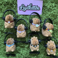 Capybara Hairclips (Set of 6)