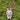Kandi Keychain Necklace - Kuromi Pink