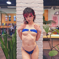 Rhinestones Mini Bandeau Strings Set