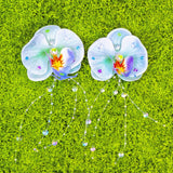 Orchid Hair Clip/Pin (Pair)