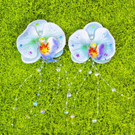 Orchid Hair Clip/Pin (Pair)
