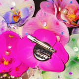 Orchid Hair Clip/Pin (Pair)