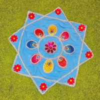 Beginner Friendly Easy Flow Star Finger Hook Traditional Dapo Star Flowstar Festival Rave Spinning Cloth Flow Toy Flow Prop