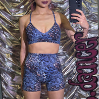 Multicolors Leopard Workout Set