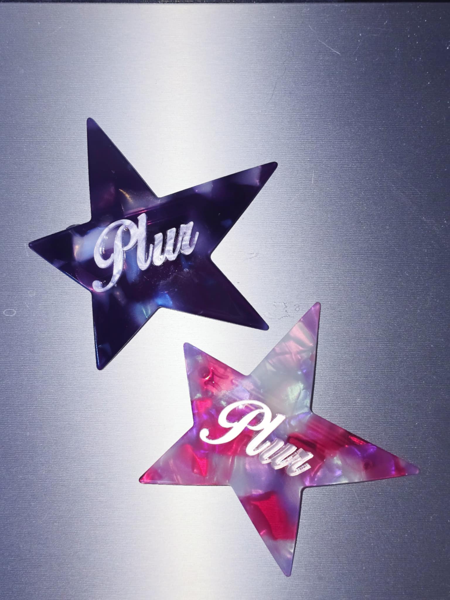 PLUR Hair Clips (Large & Small)