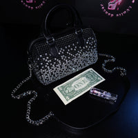 Boston Rhinestones Money Bag