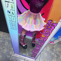 3 Colors Fluffy Tutu Mini Skirt
