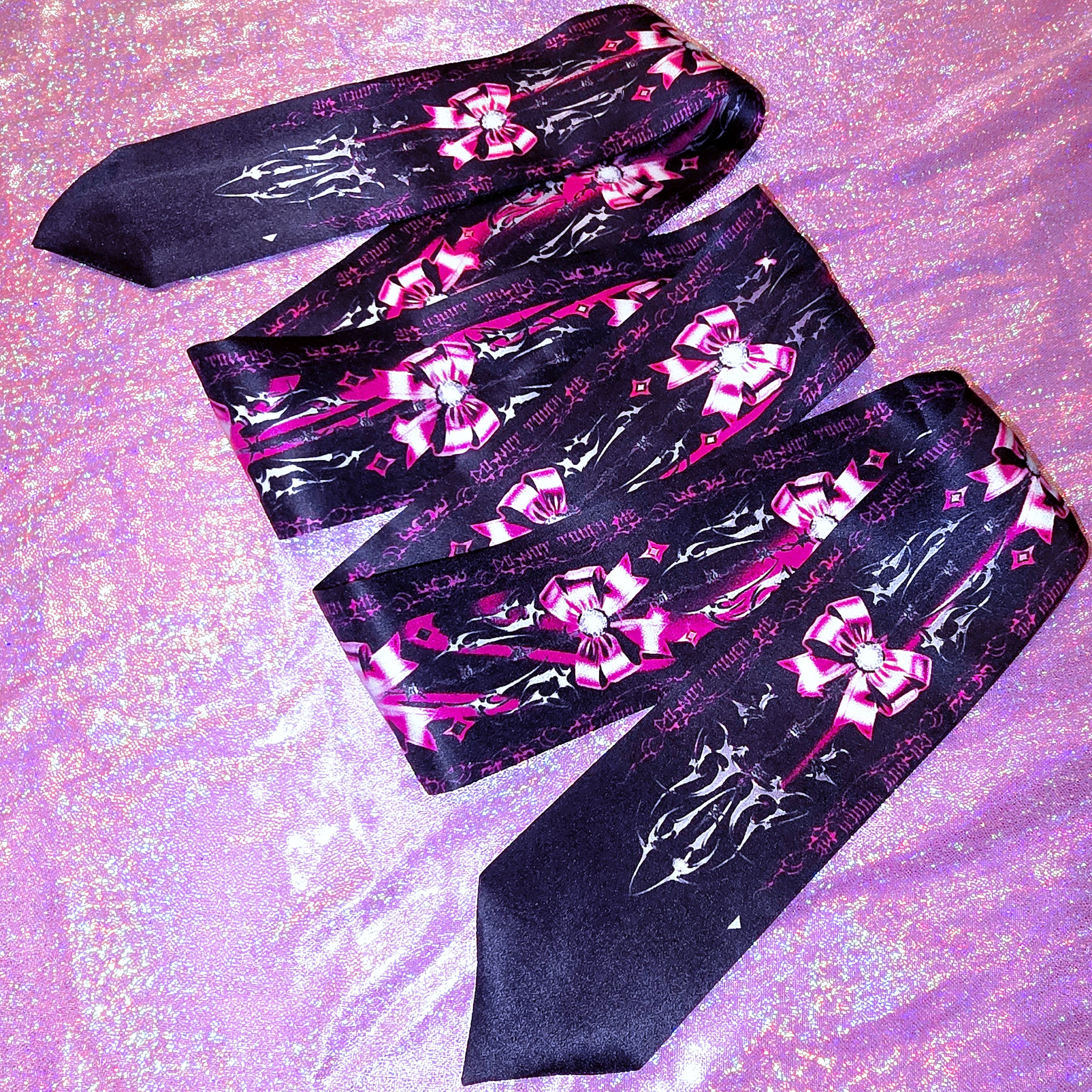 DoNotTouchMe Silk Skinny Pash