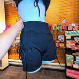 (SIZE S-XXL) Black Bows Workout Set