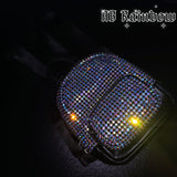 Rhinestones Mini Backpack Money Bag