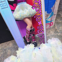 3 Colors Fluffy Tutu Mini Skirt