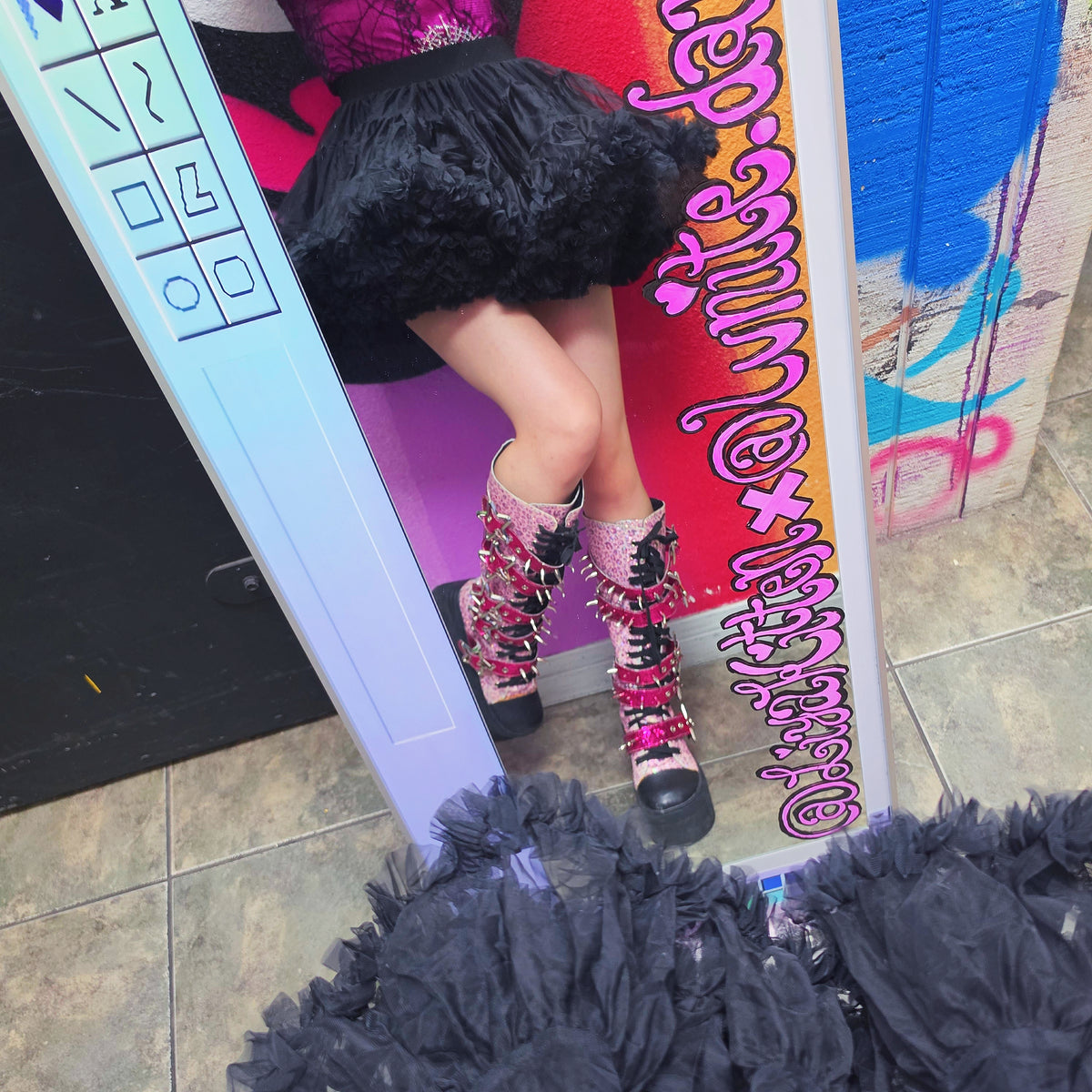 3 Colors Fluffy Tutu Mini Skirt
