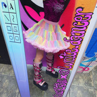 3 Colors Fluffy Tutu Mini Skirt