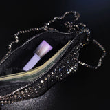 Rhinestones Chain Shoulder  Clutch Purse
