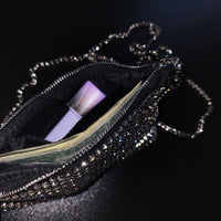 Rhinestones Chain Shoulder  Clutch Purse