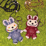 Litbibu Kandi Beaded Keychain Necklace