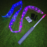 LED Rainbow Ribbon Flow Art