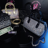 Boston Rhinestones Money Bag