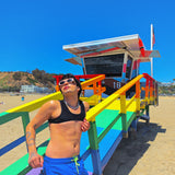 Multicolors Shoulder Top