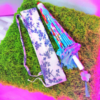 Disco Oranda Goldfish Fringed Parasol ( Comes With Carrying Bag )