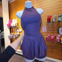 Pink/Purple Workout Top Skorts Set