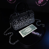 Boston Rhinestones Money Bag