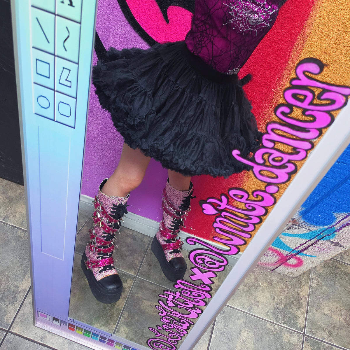 3 Colors Fluffy Tutu Mini Skirt