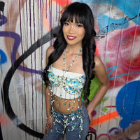 9+ Styles Beaded Jewel Chain Top