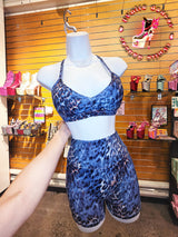 Multicolors Leopard Workout Set