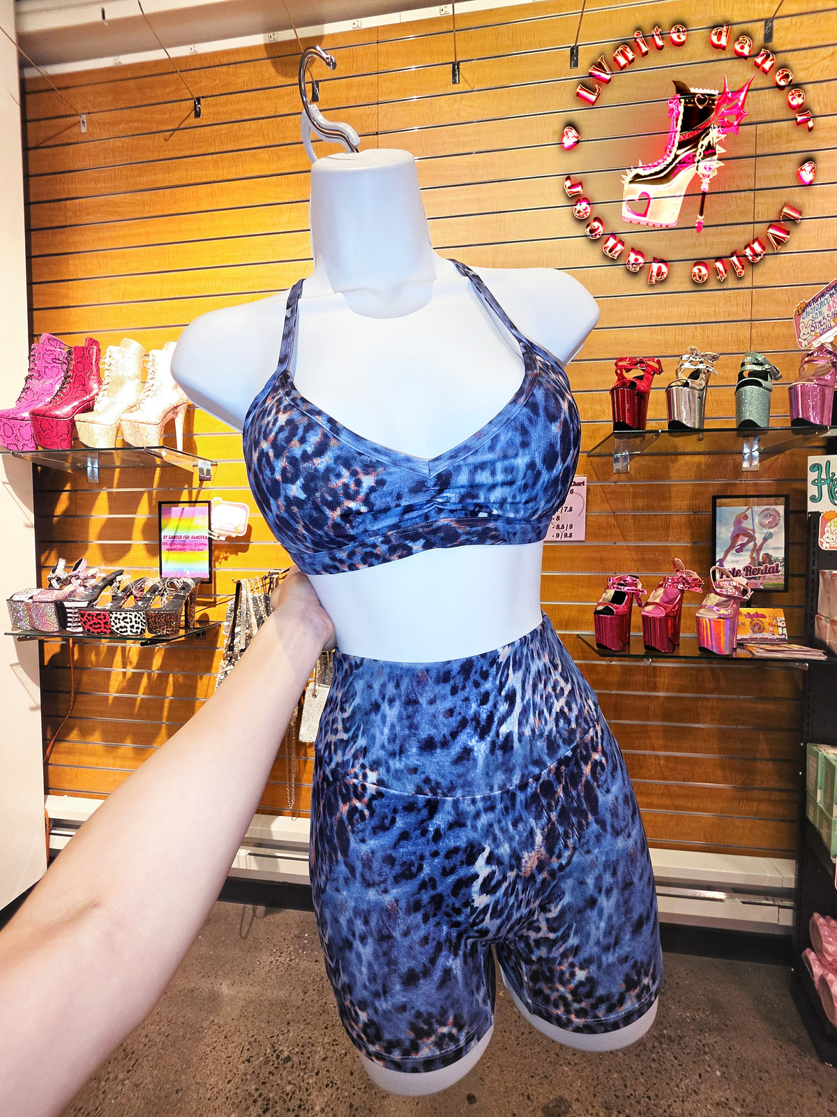 Multicolors Leopard Workout Set