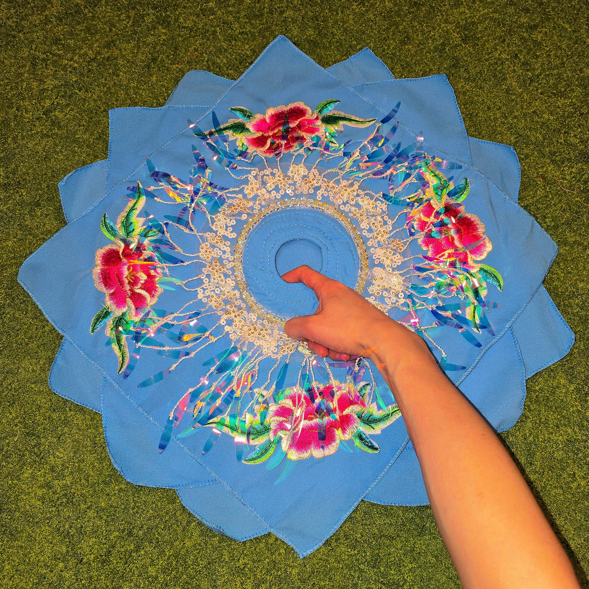 Sequin Tassel Fringe Beginner Friendly Finger Hook Star Flow Toy