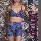 Multicolors Leopard Workout Set