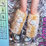 15+ Styles Multicolors Furry Leg Warmers