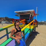 Multicolors Shoulder Top