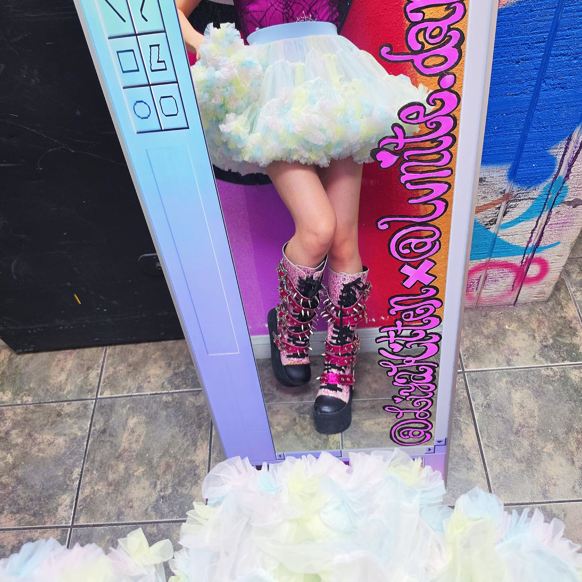 3 Colors Fluffy Tutu Mini Skirt