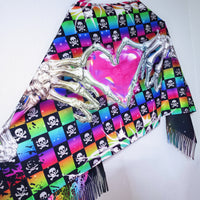 4eva Ra1nb0w L0v3 Fringed Pash