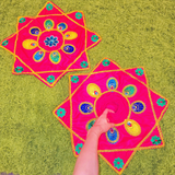 Beginner Friendly Easy Flow Star Finger Hook Traditional Dapo Star Flowstar Festival Rave Spinning Cloth Flow Toy Flow Prop