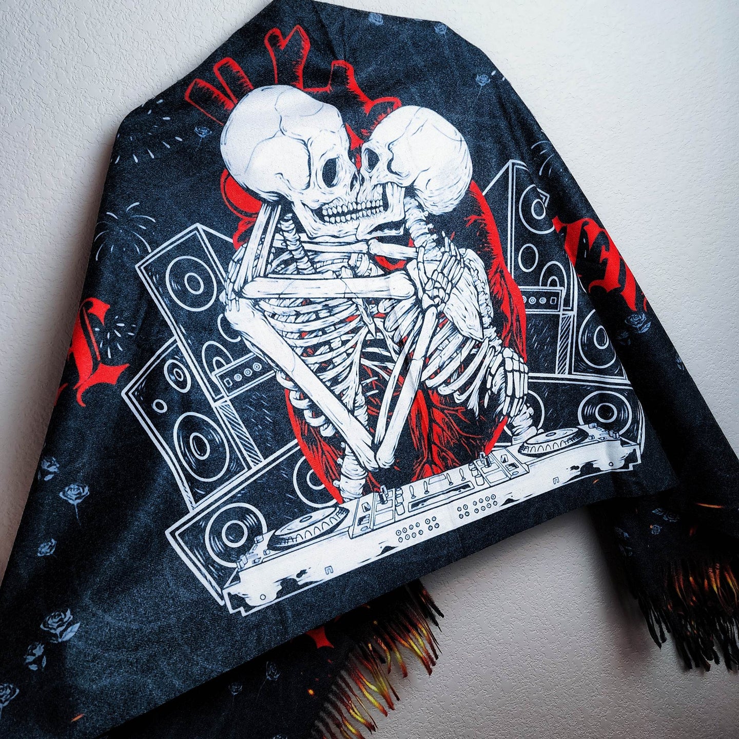 Rave Til The Grave Fringed Pash